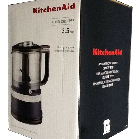 new in box INK BLUE KitchenAid 3.5-Cup Food Chopper ( a.k.a. Food Processor) - Picture 2 of 9